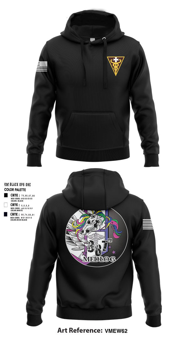 Hoodie, 387 Medical Logistics Company, , Teamtime, Team time, sublimation, custom sports apparel, team uniforms, spirit wear, spiritwear, sports uniforms, custom shirts, team store, custom team store, fundraiser sports, apparel fundraiser