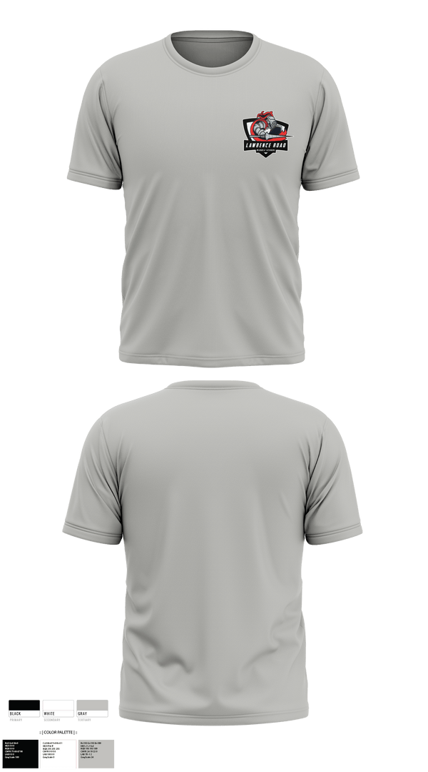 Short Sleeve Performance Shirt, Lawrence Road Middle School, , Teamtime, Team time, sublimation, custom sports apparel, team uniforms, spirit wear, spiritwear, sports uniforms, custom shirts, team store, custom team store, fundraiser sports, apparel fundraiser