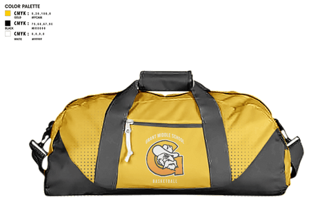 Duffle Bag, Grant Middle School Men's Basketball, , Teamtime, Team time, sublimation, custom sports apparel, team uniforms, spirit wear, spiritwear, sports uniforms, custom shirts, team store, custom team store, fundraiser sports, apparel fundraiser