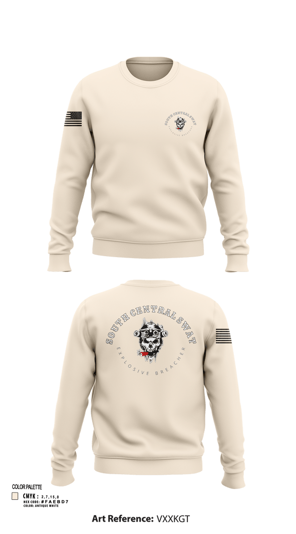 Crew Neck Sweatshirt, SCR SWAT, , Teamtime, Team time, sublimation, custom sports apparel, team uniforms, spirit wear, spiritwear, sports uniforms, custom shirts, team store, custom team store, fundraiser sports, apparel fundraiser