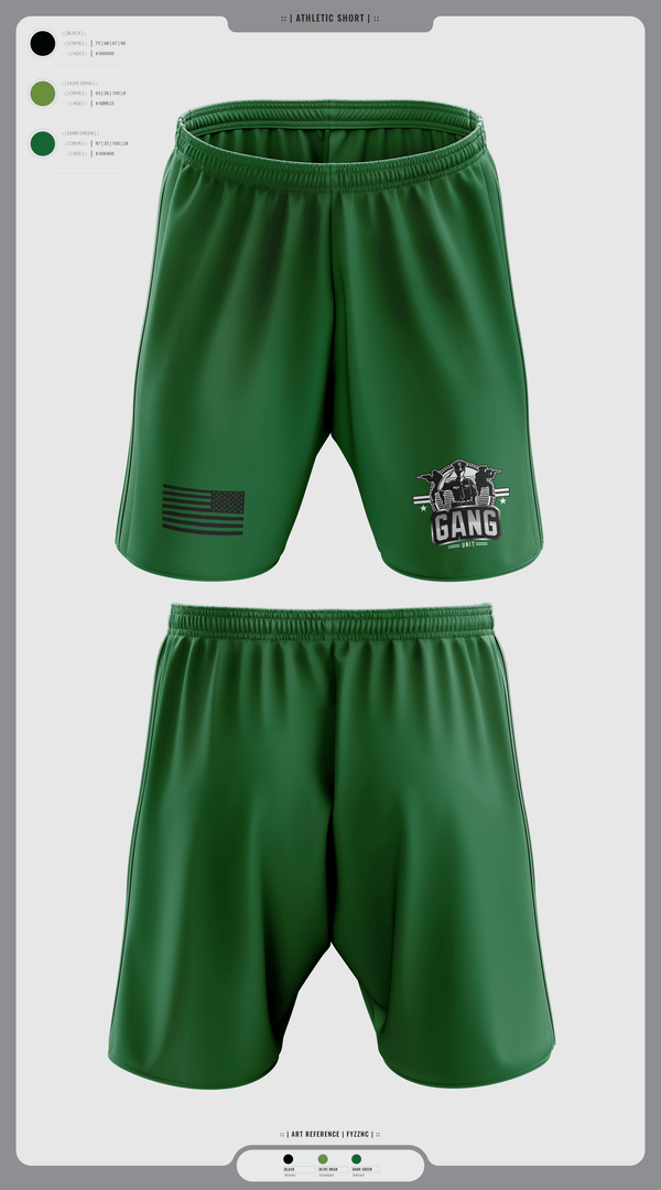 Athletic Shorts With Pockets, Gang Unit, Police, Teamtime, Team time, sublimation, custom sports apparel, team uniforms, spirit wear, spiritwear, sports uniforms, custom shirts, team store, custom team store, fundraiser sports, apparel fundraiser