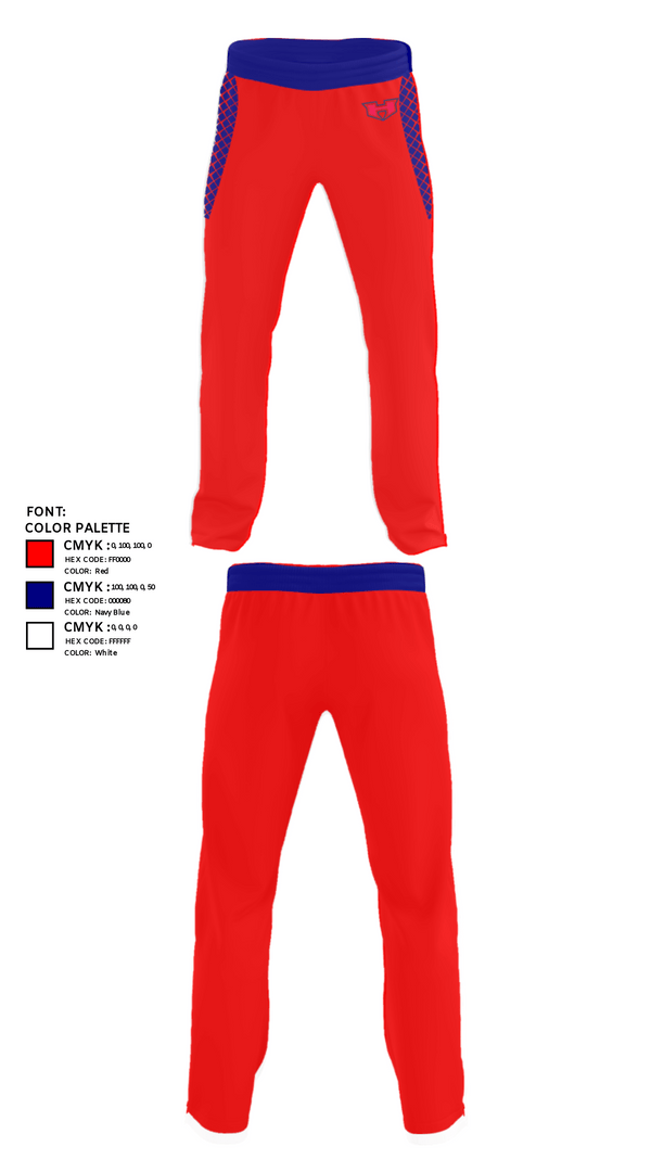 Sweatpants, White House Heritage High School Track, Track & Field, Teamtime, Team time, sublimation, custom sports apparel, team uniforms, spirit wear, spiritwear, sports uniforms, custom shirts, team store, custom team store, fundraiser sports, apparel fundraiser