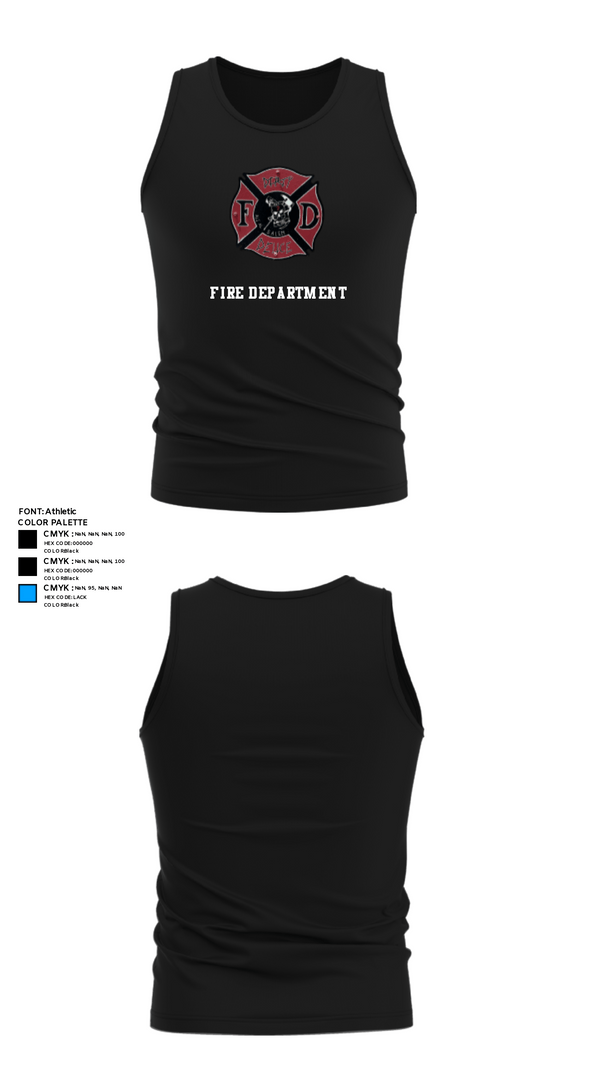 Tank Top, 386th ECES/CEF, Fire Department, Teamtime, Team time, sublimation, custom sports apparel, team uniforms, spirit wear, spiritwear, sports uniforms, custom shirts, team store, custom team store, fundraiser sports, apparel fundraiser