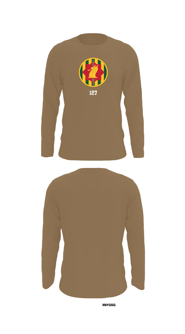Long Sleeve Performance Shirt, 127, Army, Teamtime, Team time, sublimation, custom sports apparel, team uniforms, spirit wear, spiritwear, sports uniforms, custom shirts, team store, custom team store, fundraiser sports, apparel fundraiser