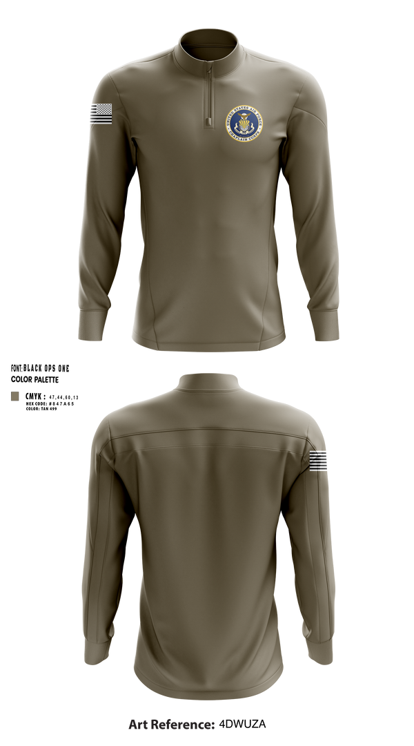Quarter Zip Jacket, Air Force Chaplain, Army, Teamtime, Team time, sublimation, custom sports apparel, team uniforms, spirit wear, spiritwear, sports uniforms, custom shirts, team store, custom team store, fundraiser sports, apparel fundraiser