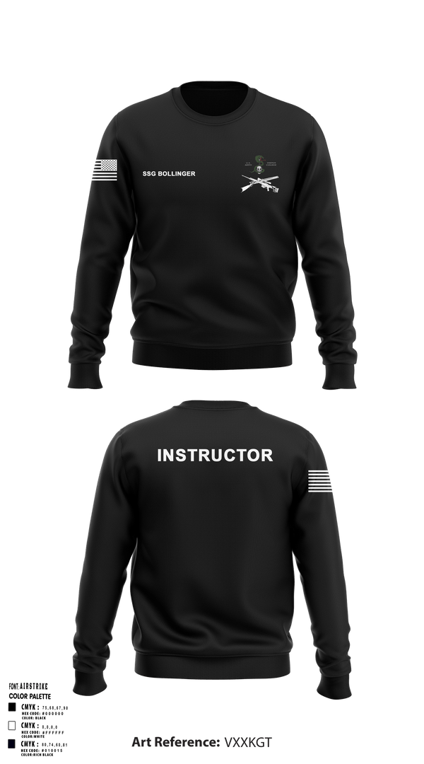 Crew Neck Sweatshirt, Sniper school, Army, Teamtime, Team time, sublimation, custom sports apparel, team uniforms, spirit wear, spiritwear, sports uniforms, custom shirts, team store, custom team store, fundraiser sports, apparel fundraiser