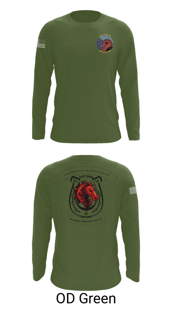 Long Sleeve Performance Shirt, 567 red horse, Air Force, Teamtime, Team time, sublimation, custom sports apparel, team uniforms, spirit wear, spiritwear, sports uniforms, custom shirts, team store, custom team store, fundraiser sports, apparel fundraiser