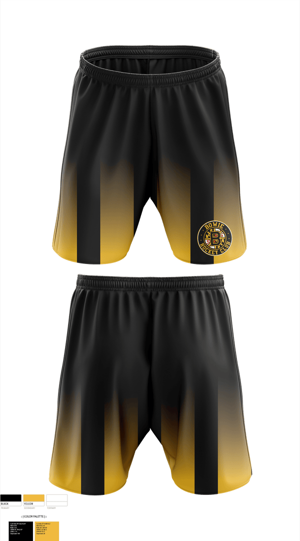 Athletic Shorts With Pockets, Bowie Hockey Club, Ice Hockey, Teamtime, Team time, sublimation, custom sports apparel, team uniforms, spirit wear, spiritwear, sports uniforms, custom shirts, team store, custom team store, fundraiser sports, apparel fundraiser