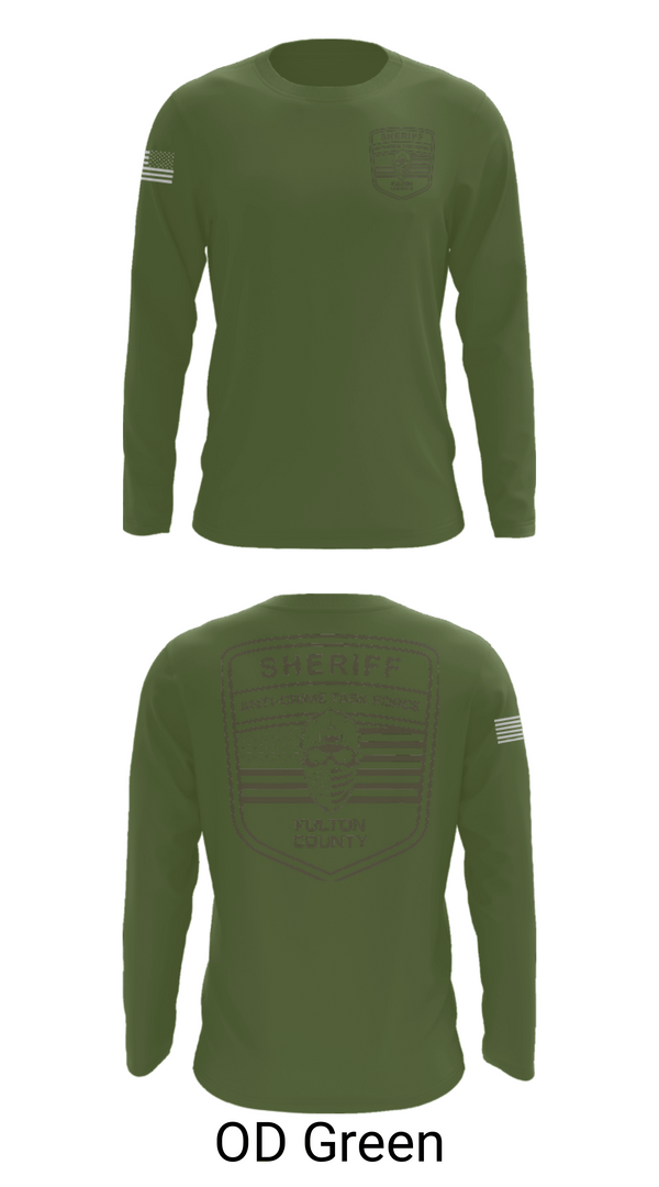 Long Sleeve Performance Shirt, Fulton County Anti-Crime Task Force, , Teamtime, Team time, sublimation, custom sports apparel, team uniforms, spirit wear, spiritwear, sports uniforms, custom shirts, team store, custom team store, fundraiser sports, apparel fundraiser