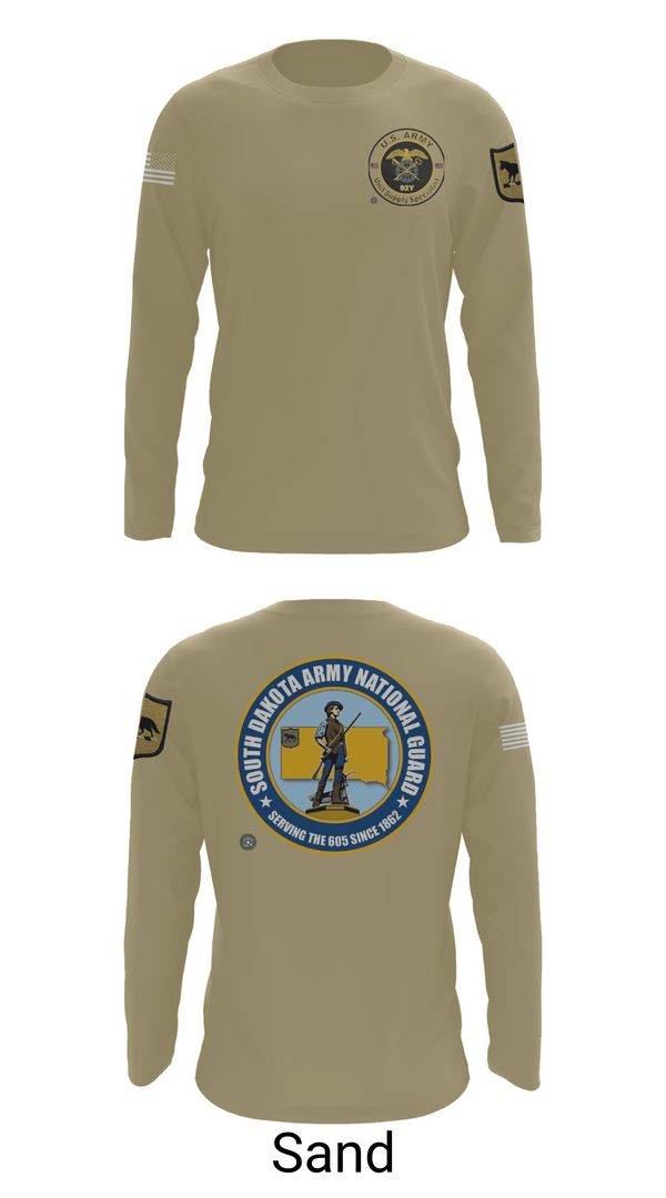 Long Sleeve Performance Shirt, 235th MP CO, Army, Teamtime, Team time, sublimation, custom sports apparel, team uniforms, spirit wear, spiritwear, sports uniforms, custom shirts, team store, custom team store, fundraiser sports, apparel fundraiser