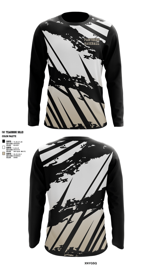 Long Sleeve Performance Shirt, Panthers, Baseball, Teamtime, Team time, sublimation, custom sports apparel, team uniforms, spirit wear, spiritwear, sports uniforms, custom shirts, team store, custom team store, fundraiser sports, apparel fundraiser