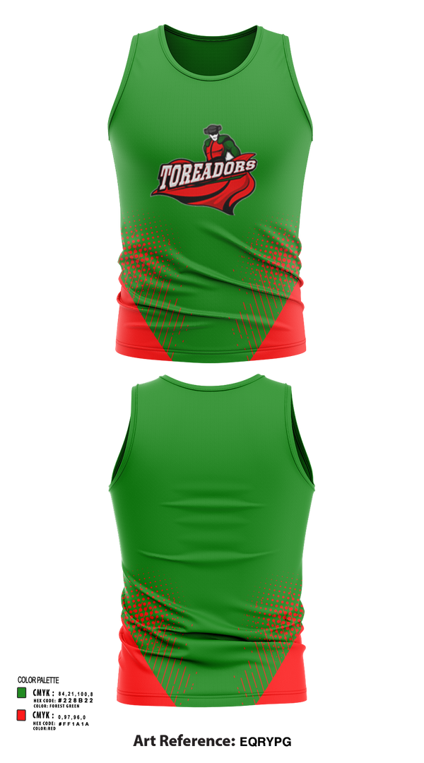 Tank Top, Boone Toreadors Track & Field, Track & Field, Teamtime, Team time, sublimation, custom sports apparel, team uniforms, spirit wear, spiritwear, sports uniforms, custom shirts, team store, custom team store, fundraiser sports, apparel fundraiser