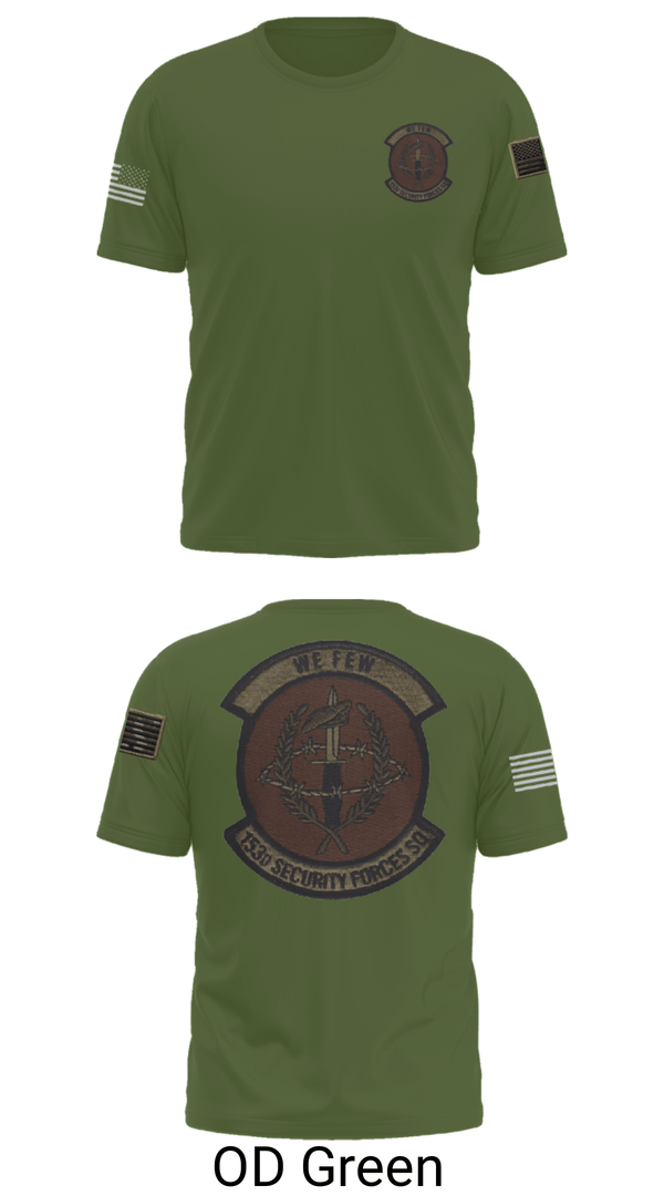 Old School Cotton Feel Shirt, 153 SFS, Air Force, Teamtime, Team time, sublimation, custom sports apparel, team uniforms, spirit wear, spiritwear, sports uniforms, custom shirts, team store, custom team store, fundraiser sports, apparel fundraiser