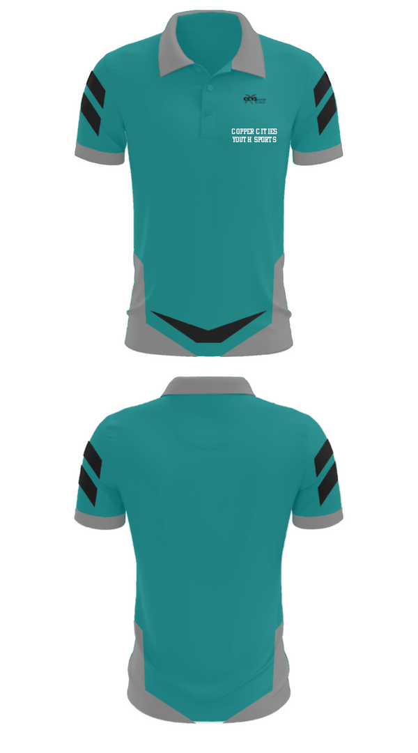Short Sleeve Performance Polo, Copper Cities Youth Sports, Spirit Store, Teamtime, Team time, sublimation, custom sports apparel, team uniforms, spirit wear, spiritwear, sports uniforms, custom shirts, team store, custom team store, fundraiser sports, apparel fundraiser