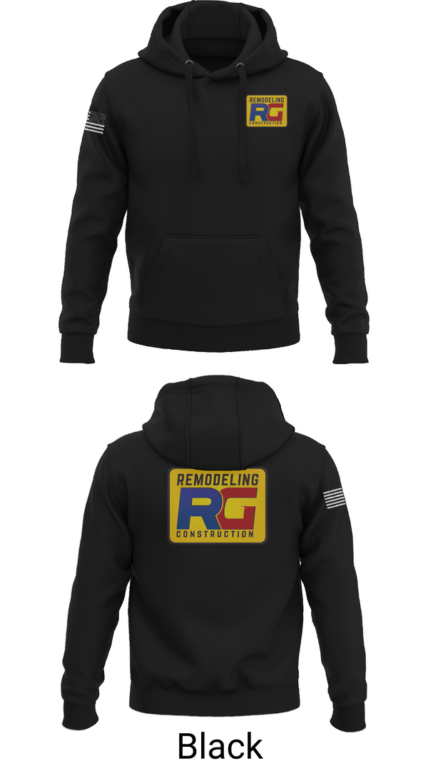 Hoodie, Rg remodeling, , Teamtime, Team time, sublimation, custom sports apparel, team uniforms, spirit wear, spiritwear, sports uniforms, custom shirts, team store, custom team store, fundraiser sports, apparel fundraiser