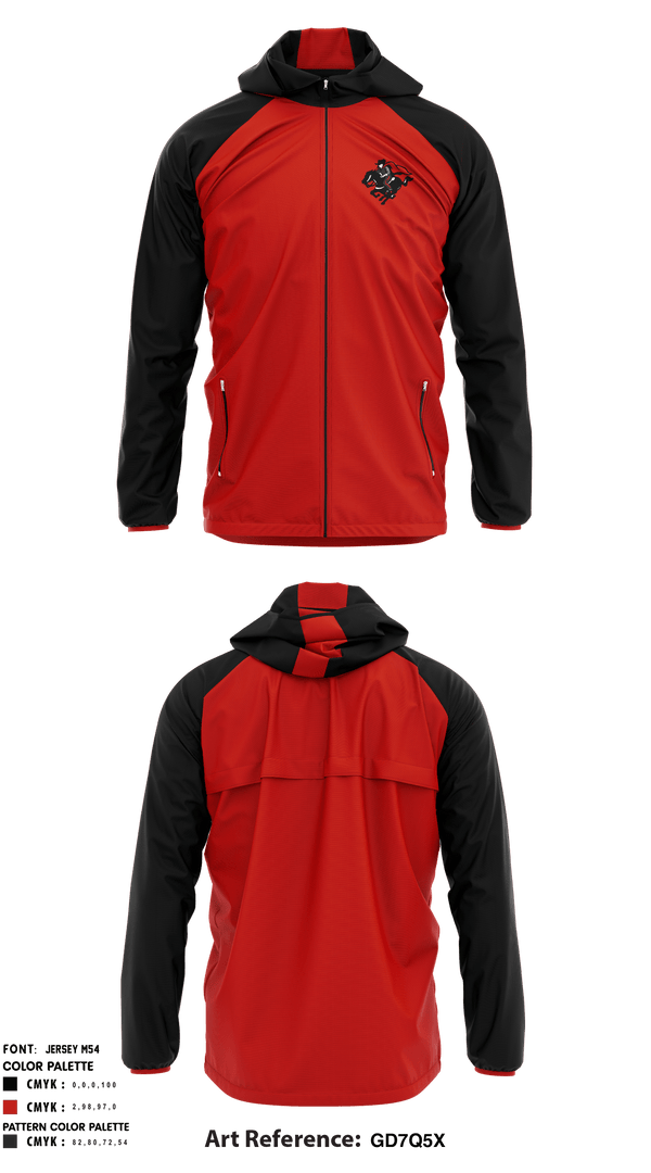 Windbreaker, Sam Rayburn Middle School Soccer, Men's Soccer, Teamtime, Team time, sublimation, custom sports apparel, team uniforms, spirit wear, spiritwear, sports uniforms, custom shirts, team store, custom team store, fundraiser sports, apparel fundraiser