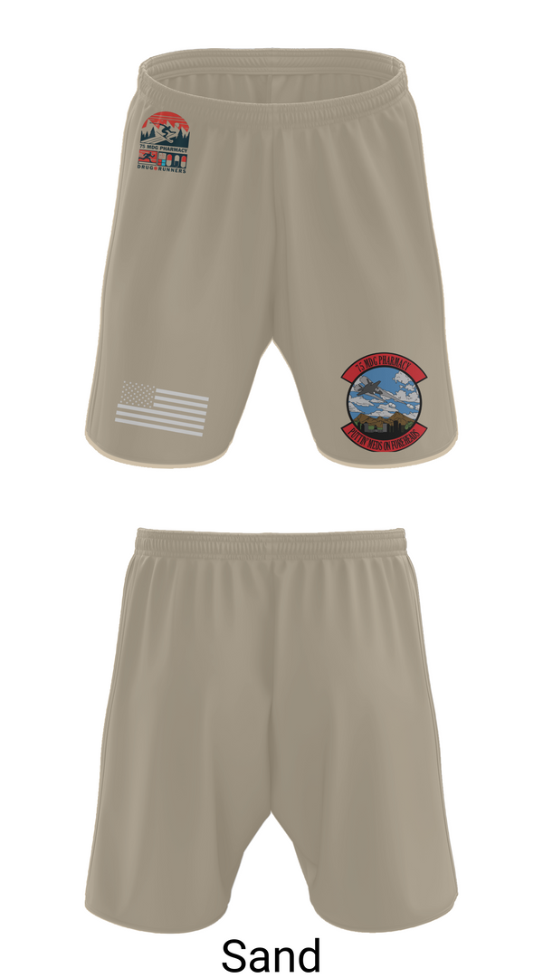 Athletic Shorts With Pockets, 75 HCOS SGGD, Air Force, Teamtime, Team time, sublimation, custom sports apparel, team uniforms, spirit wear, spiritwear, sports uniforms, custom shirts, team store, custom team store, fundraiser sports, apparel fundraiser
