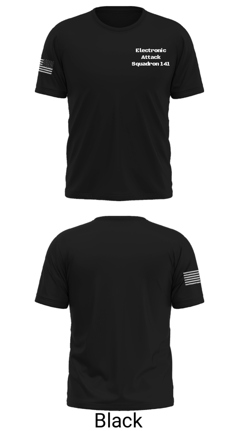 Short Sleeve Performance Shirt, Electronic Attack Squadron 141, Navy, Teamtime, Team time, sublimation, custom sports apparel, team uniforms, spirit wear, spiritwear, sports uniforms, custom shirts, team store, custom team store, fundraiser sports, apparel fundraiser