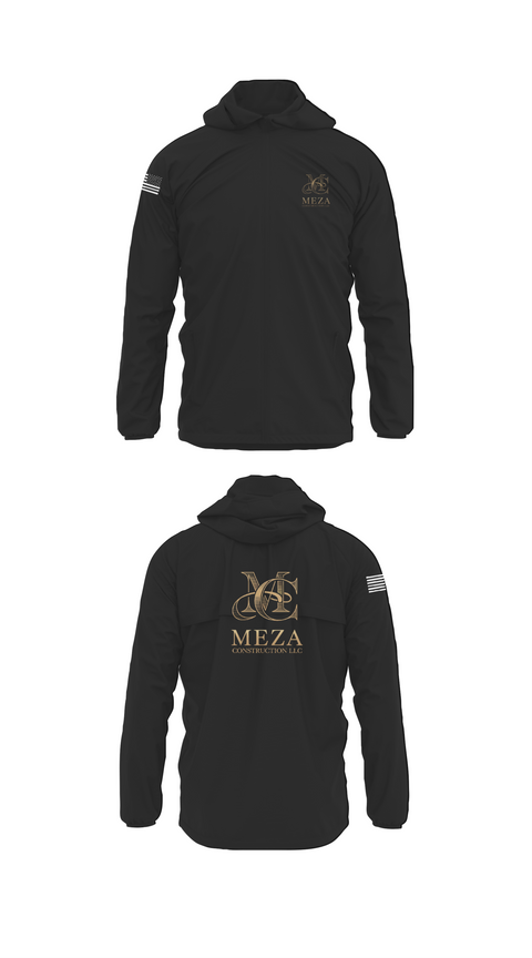 Windbreaker, Meza Construction LLC, , Teamtime, Team time, sublimation, custom sports apparel, team uniforms, spirit wear, spiritwear, sports uniforms, custom shirts, team store, custom team store, fundraiser sports, apparel fundraiser