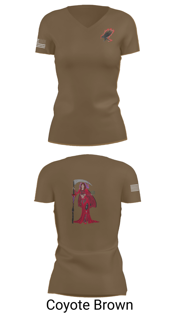 Womens Short Sleeve Vneck Shirt, A Co. 152 BEB, Army, Teamtime, Team time, sublimation, custom sports apparel, team uniforms, spirit wear, spiritwear, sports uniforms, custom shirts, team store, custom team store, fundraiser sports, apparel fundraiser