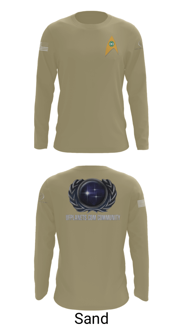 Long Sleeve Performance Shirt, UFP, Air Force, Teamtime, Team time, sublimation, custom sports apparel, team uniforms, spirit wear, spiritwear, sports uniforms, custom shirts, team store, custom team store, fundraiser sports, apparel fundraiser