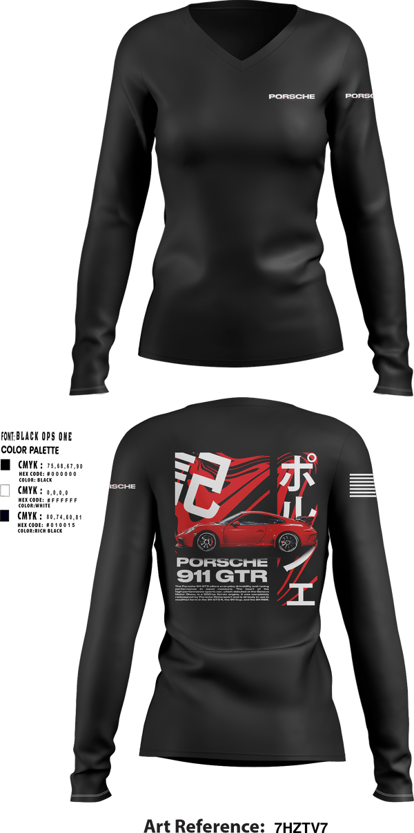 Womens Long Sleeve Vneck Shirt, Vttiste Clothing, , Teamtime, Team time, sublimation, custom sports apparel, team uniforms, spirit wear, spiritwear, sports uniforms, custom shirts, team store, custom team store, fundraiser sports, apparel fundraiser