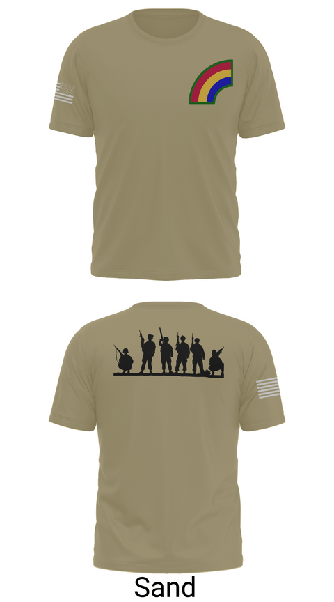 Short Sleeve Performance Shirt, 42ND Infantry Division, Army, Teamtime, Team time, sublimation, custom sports apparel, team uniforms, spirit wear, spiritwear, sports uniforms, custom shirts, team store, custom team store, fundraiser sports, apparel fundraiser