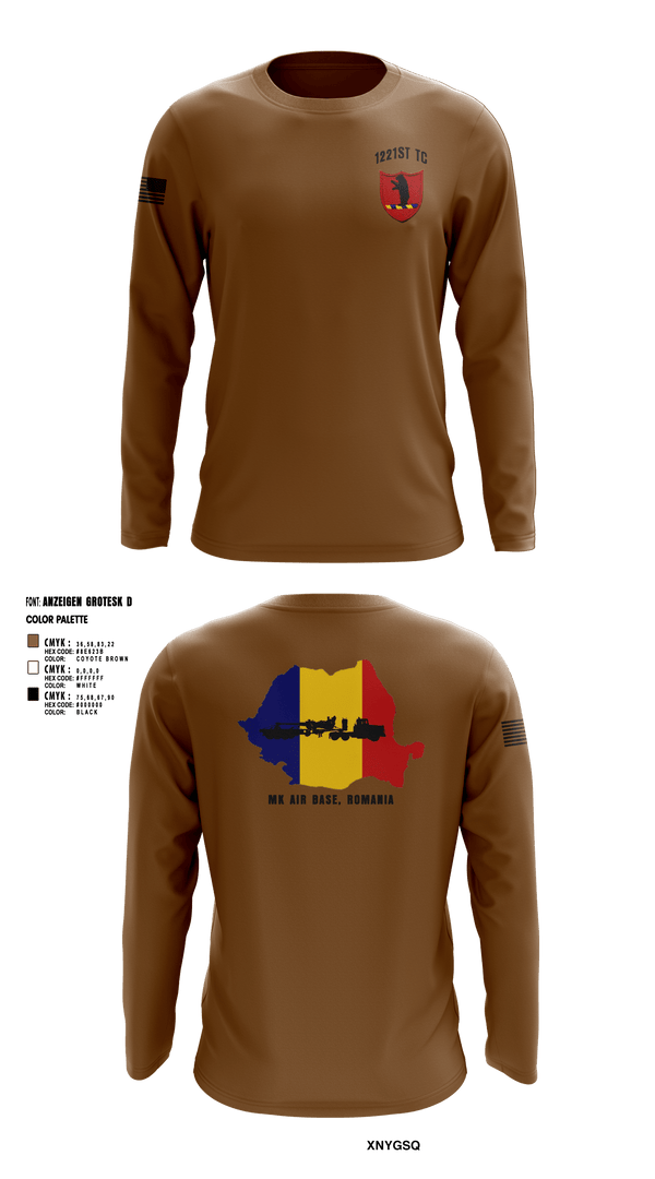 Long Sleeve Performance Shirt, 1221st TC, National Guard, Teamtime, Team time, sublimation, custom sports apparel, team uniforms, spirit wear, spiritwear, sports uniforms, custom shirts, team store, custom team store, fundraiser sports, apparel fundraiser