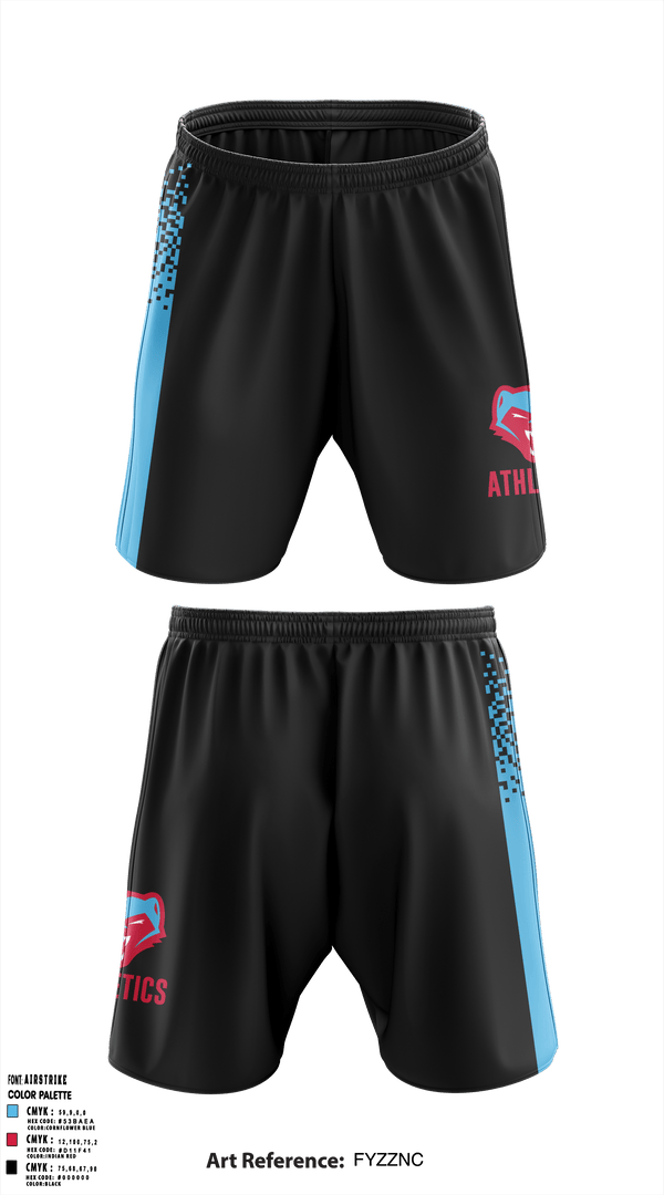 Athletic Shorts With Pockets, Westlake Middle School, Spirit Store, Teamtime, Team time, sublimation, custom sports apparel, team uniforms, spirit wear, spiritwear, sports uniforms, custom shirts, team store, custom team store, fundraiser sports, apparel fundraiser