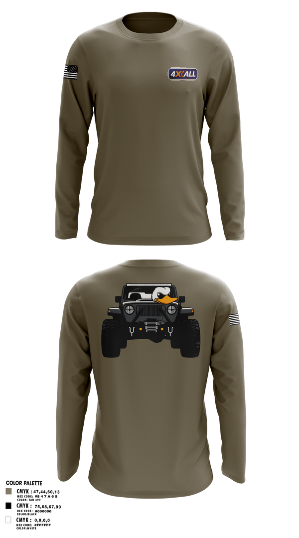 Long Sleeve Performance Shirt, 4XALL, Space Force, Teamtime, Team time, sublimation, custom sports apparel, team uniforms, spirit wear, spiritwear, sports uniforms, custom shirts, team store, custom team store, fundraiser sports, apparel fundraiser
