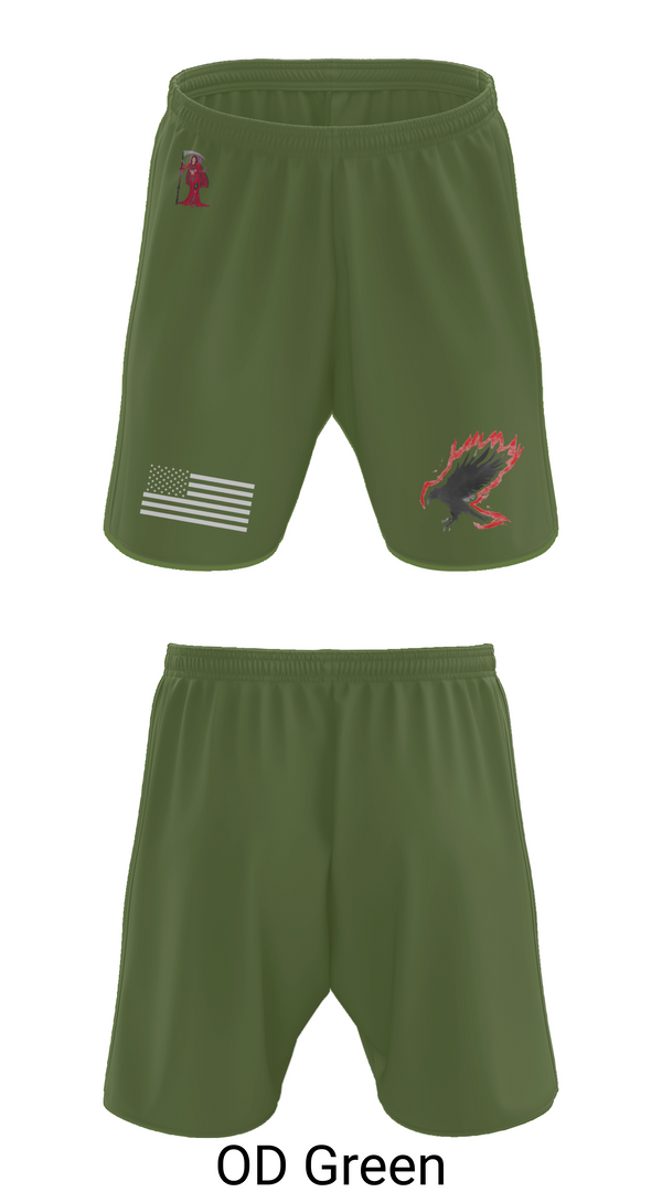 Athletic Shorts With Pockets, A Co. 152 BEB, Army, Teamtime, Team time, sublimation, custom sports apparel, team uniforms, spirit wear, spiritwear, sports uniforms, custom shirts, team store, custom team store, fundraiser sports, apparel fundraiser