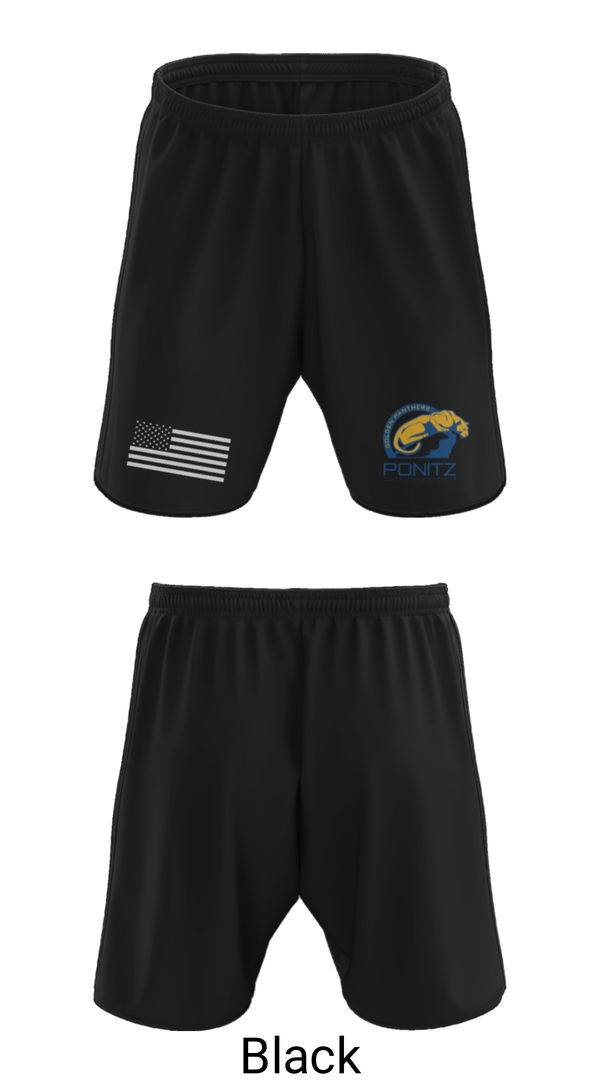 Athletic Shorts With Pockets, David H Ponitz Career Technology Center Volleyball, Men's Volleyball, Teamtime, Team time, sublimation, custom sports apparel, team uniforms, spirit wear, spiritwear, sports uniforms, custom shirts, team store, custom team store, fundraiser sports, apparel fundraiser