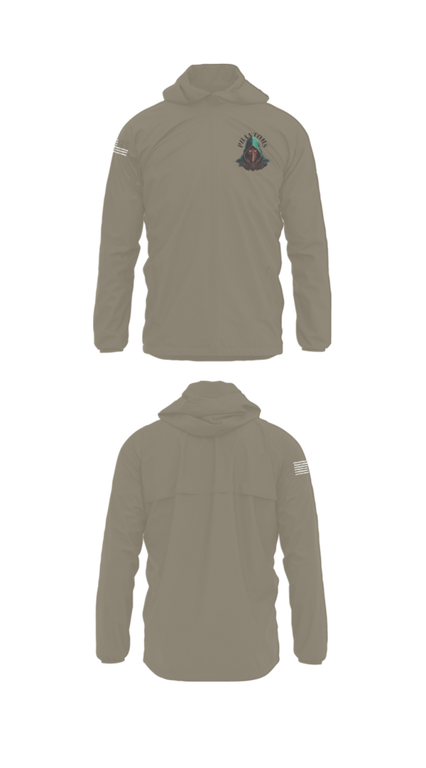 Windbreaker, 2nd Platoon Charlie Battery 5-4, Army, Teamtime, Team time, sublimation, custom sports apparel, team uniforms, spirit wear, spiritwear, sports uniforms, custom shirts, team store, custom team store, fundraiser sports, apparel fundraiser