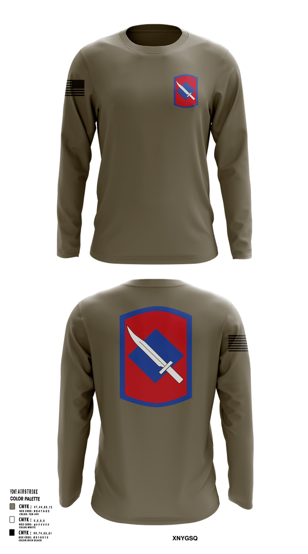 Long Sleeve Performance Shirt, 39th Infantry Brigade, , Teamtime, Team time, sublimation, custom sports apparel, team uniforms, spirit wear, spiritwear, sports uniforms, custom shirts, team store, custom team store, fundraiser sports, apparel fundraiser