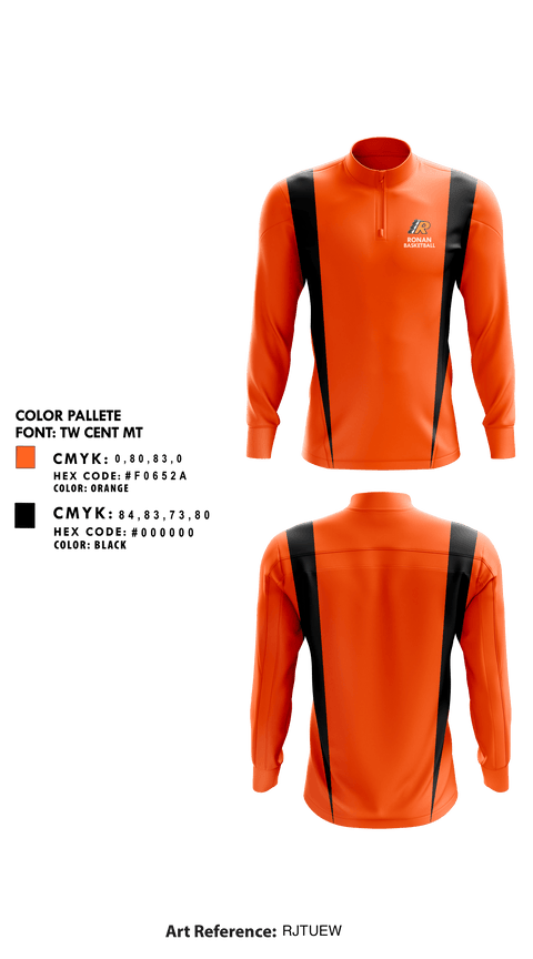 Quarter Zip Jacket, Ronan High School Basketball, Women's Basketball, Teamtime, Team time, sublimation, custom sports apparel, team uniforms, spirit wear, spiritwear, sports uniforms, custom shirts, team store, custom team store, fundraiser sports, apparel fundraiser