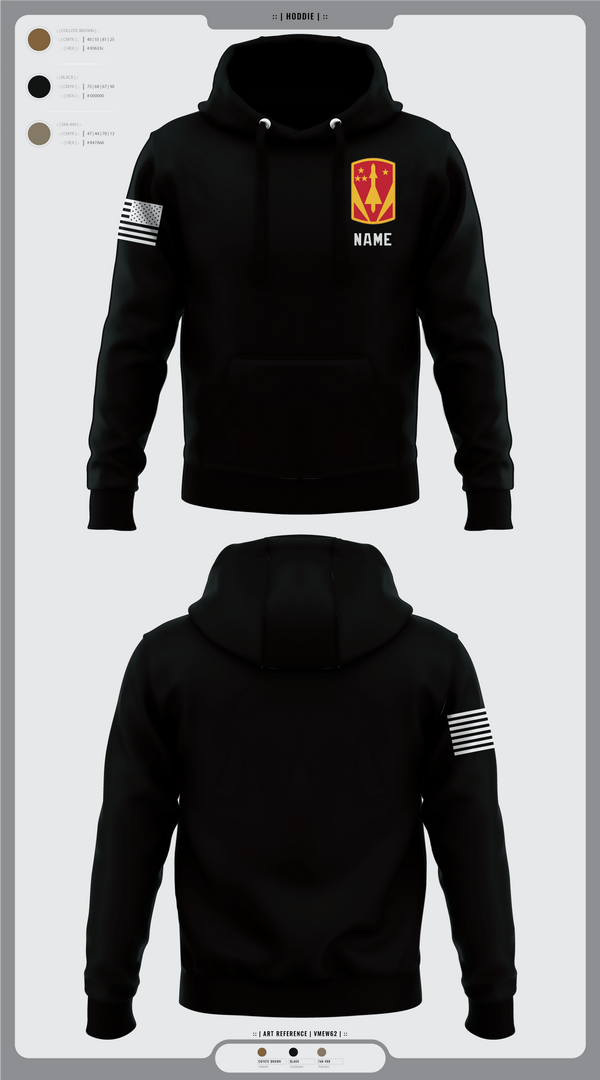 Hoodie, 31st Air Defense Artillery Brigade, Army, Teamtime, Team time, sublimation, custom sports apparel, team uniforms, spirit wear, spiritwear, sports uniforms, custom shirts, team store, custom team store, fundraiser sports, apparel fundraiser