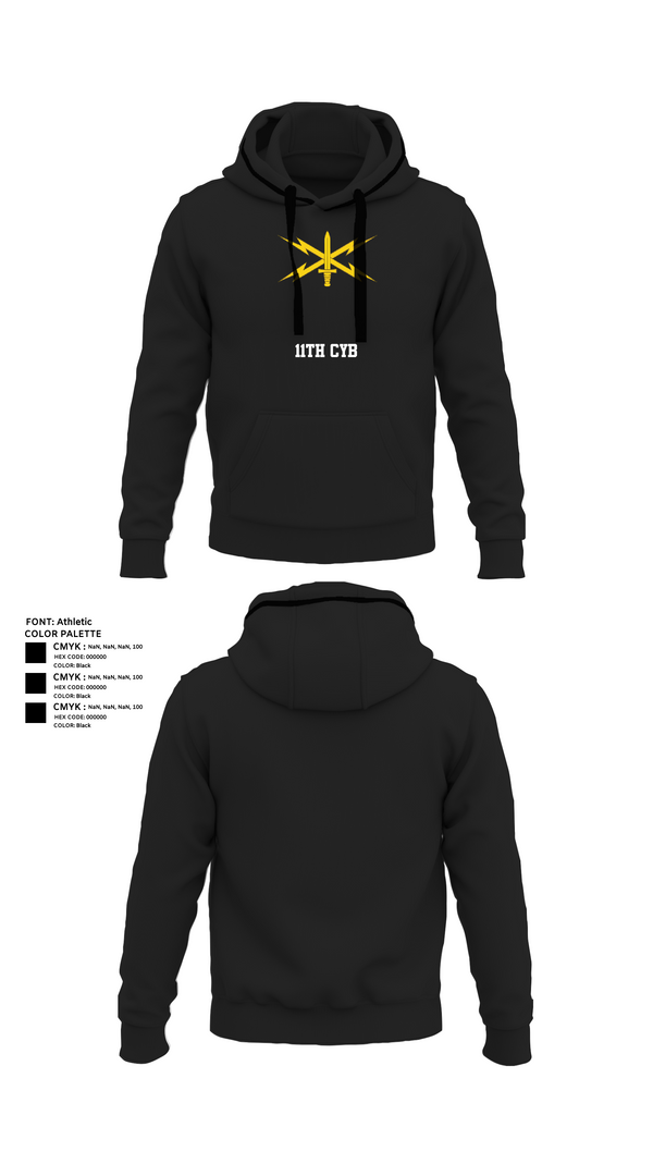 Hoodie, 11th CYB, , Teamtime, Team time, sublimation, custom sports apparel, team uniforms, spirit wear, spiritwear, sports uniforms, custom shirts, team store, custom team store, fundraiser sports, apparel fundraiser