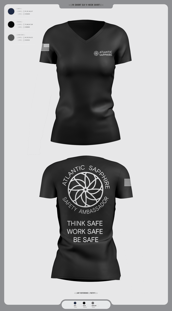 Womens Short Sleeve Vneck Shirt, LinVille, Navy, Teamtime, Team time, sublimation, custom sports apparel, team uniforms, spirit wear, spiritwear, sports uniforms, custom shirts, team store, custom team store, fundraiser sports, apparel fundraiser
