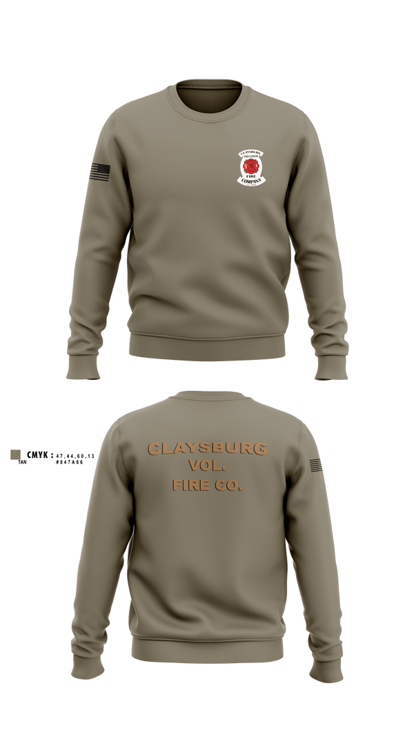 Crew Neck Sweatshirt, CVFC, , Teamtime, Team time, sublimation, custom sports apparel, team uniforms, spirit wear, spiritwear, sports uniforms, custom shirts, team store, custom team store, fundraiser sports, apparel fundraiser