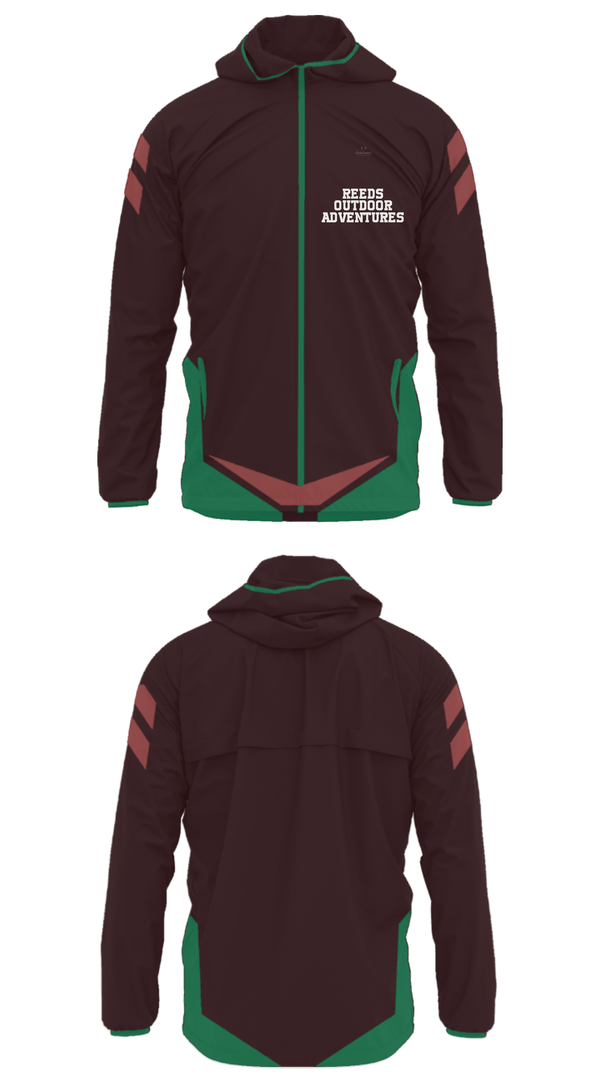 Windbreaker, Reeds Outdoor Adventures, , Teamtime, Team time, sublimation, custom sports apparel, team uniforms, spirit wear, spiritwear, sports uniforms, custom shirts, team store, custom team store, fundraiser sports, apparel fundraiser