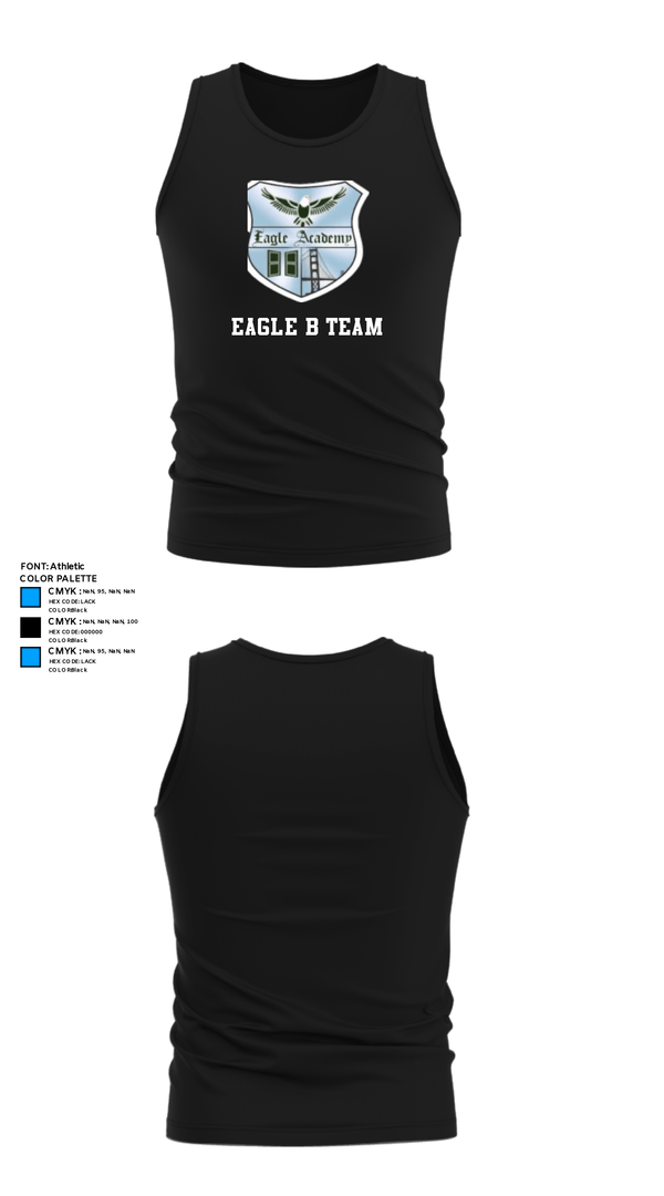 Tank Top, Eagle b team, Men's Basketball, Teamtime, Team time, sublimation, custom sports apparel, team uniforms, spirit wear, spiritwear, sports uniforms, custom shirts, team store, custom team store, fundraiser sports, apparel fundraiser