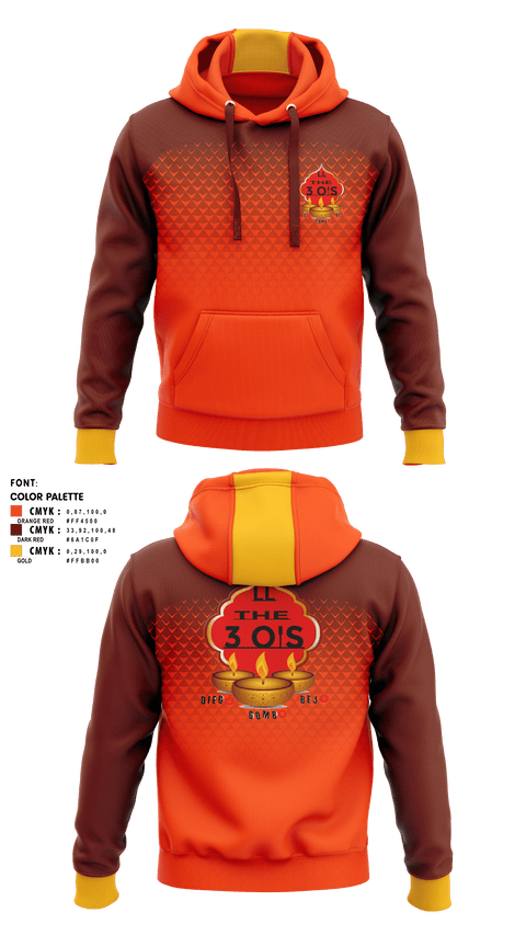 Hoodie, 3 O's, , Teamtime, Team time, sublimation, custom sports apparel, team uniforms, spirit wear, spiritwear, sports uniforms, custom shirts, team store, custom team store, fundraiser sports, apparel fundraiser