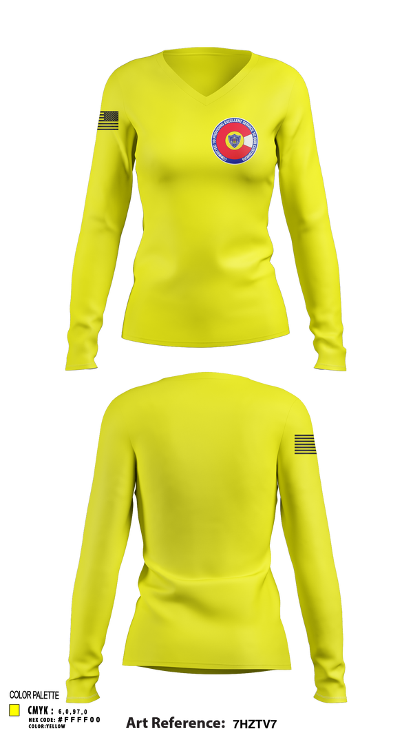 Womens Long Sleeve Vneck Shirt, Restore, Police, Teamtime, Team time, sublimation, custom sports apparel, team uniforms, spirit wear, spiritwear, sports uniforms, custom shirts, team store, custom team store, fundraiser sports, apparel fundraiser