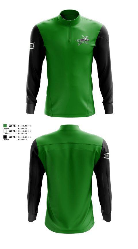 Quarter Zip Jacket, Dayton Raiders Swim Academy, Swimming, Teamtime, Team time, sublimation, custom sports apparel, team uniforms, spirit wear, spiritwear, sports uniforms, custom shirts, team store, custom team store, fundraiser sports, apparel fundraiser