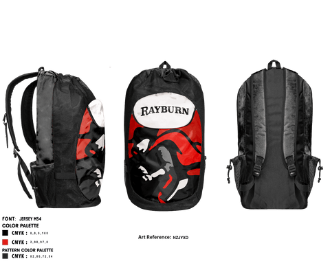 Gear Bag, Sam Rayburn Middle School Soccer, Men's Soccer, Teamtime, Team time, sublimation, custom sports apparel, team uniforms, spirit wear, spiritwear, sports uniforms, custom shirts, team store, custom team store, fundraiser sports, apparel fundraiser