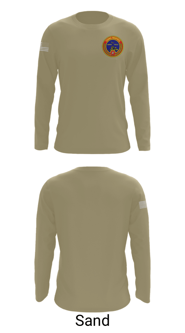 Long Sleeve Performance Shirt, Fort meade, Marines, Teamtime, Team time, sublimation, custom sports apparel, team uniforms, spirit wear, spiritwear, sports uniforms, custom shirts, team store, custom team store, fundraiser sports, apparel fundraiser