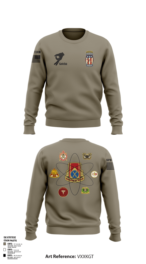 Crew Neck Sweatshirt, SPO Nation, Army, Teamtime, Team time, sublimation, custom sports apparel, team uniforms, spirit wear, spiritwear, sports uniforms, custom shirts, team store, custom team store, fundraiser sports, apparel fundraiser