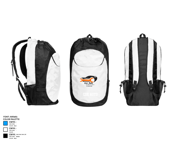 Gear Bag, Cox Auto, , Teamtime, Team time, sublimation, custom sports apparel, team uniforms, spirit wear, spiritwear, sports uniforms, custom shirts, team store, custom team store, fundraiser sports, apparel fundraiser
