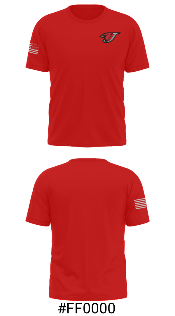 Short Sleeve Performance Shirt, Jacksonville High School Tennis, Tennis, Teamtime, Team time, sublimation, custom sports apparel, team uniforms, spirit wear, spiritwear, sports uniforms, custom shirts, team store, custom team store, fundraiser sports, apparel fundraiser