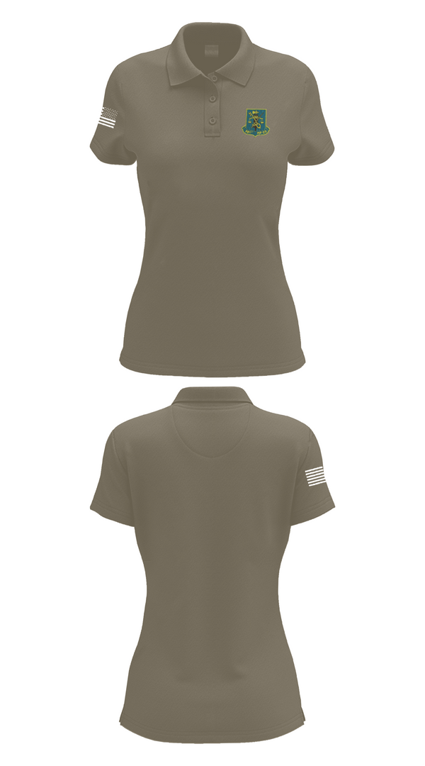 Womens Short Sleeve Performance Polo, 981st MP CO, , Teamtime, Team time, sublimation, custom sports apparel, team uniforms, spirit wear, spiritwear, sports uniforms, custom shirts, team store, custom team store, fundraiser sports, apparel fundraiser